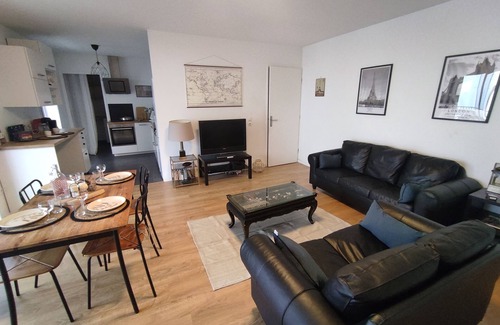 Gennevilliers Apartamento | Grand Appartement Proche Paris