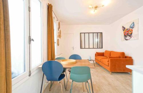 Quartier du Faubourg-Montmartre Apartamento | GRAND BOULEVARD, OPÉRA, suite 1 chambre 2 à 4P