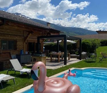 Bourg-Saint-Maurice Chalet De Esquí | Grand chalet à la montagne