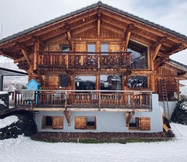 Bourg-Saint-Maurice Chalet De Esquí | Grand chalet à la montagne