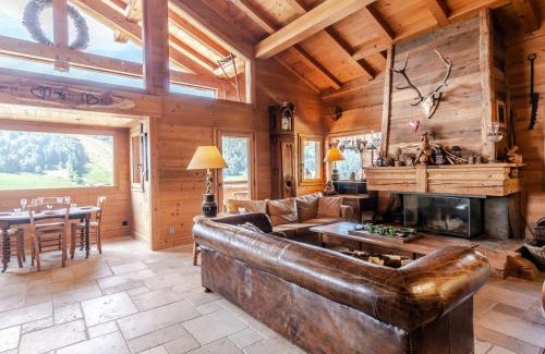 Morzine Chalet De Esquí | Grand chalet de charme pour 14 pers. à 500m des télécabines, avec ascenseur et Wi-Fi - FR-1-754-8