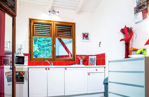Deshaies Casa | Bungalow Grand Charme ... A / C Bungalow con Encanto