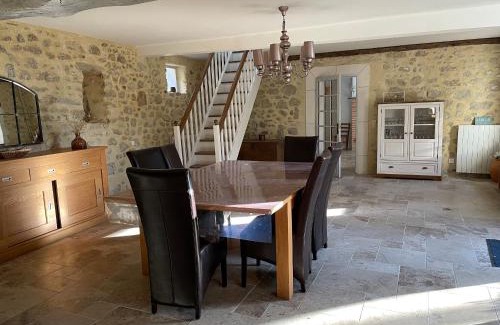 Chemire-le-Gaudin Casa | Grand gîte près du Mans avec piscine, cheminée et animaux - FR-1-410-217