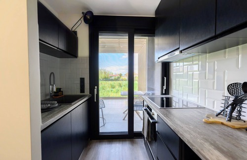 Kourouta Apartamento | Grand Kourouta Pool Apartment nr1, Kourouta, Greece