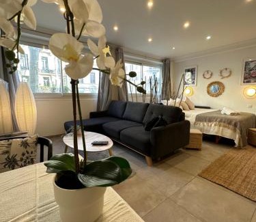 Carnot Apartamento | Grand Studio Cosy Cannes Centre