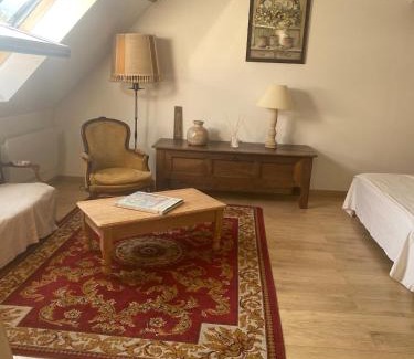 Baugy Apartamento | Grand studio lumineux à 10 min de Compiègne