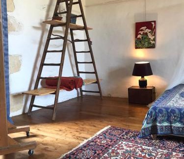 La Celle-sous-Gouzon Casa | Grande chambre renaissance