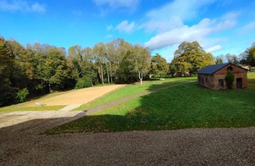 Saint-Jean-du-Cardonnay Casa | Grande Maison de Campagne au Milieu du Parc D'un Château