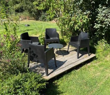 Saint-Germain-sur-Ay Casa | Grande maison en bois eco-responsable proche de la mer