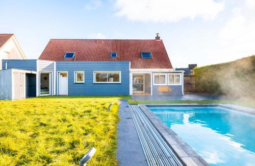 Desvres Casa | Grande maison avec piscine et jacuzzi à la campagne