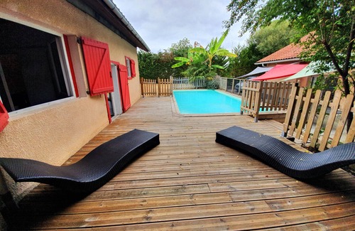 Orx Casa | Grande Maison Avec Piscine à 10minutes des Plages de Labenne et Ondres