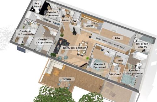 Cassaignes Casa | Grande maison Carpediem, le calme à la campagne