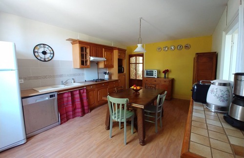 Aubiac Casa | Grande maison familiale - 5 habitaciones - 10 personas