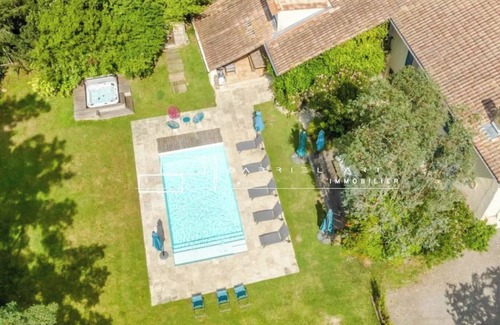 Saubrigues Cabaña | Grande Maison, Piscine, 2 Hectares de Forêt, 14 Personnes
