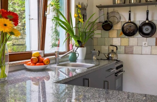 Currelos Apartamento | Granite-wall Luxury Cave on the Mondego River