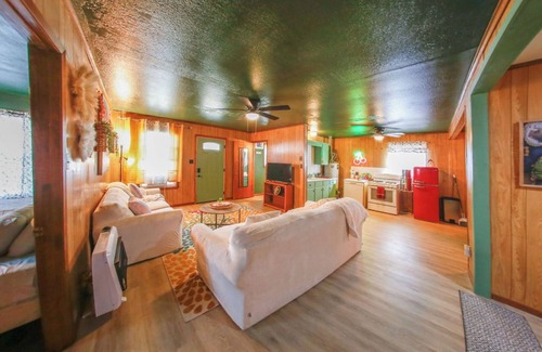 Paris Casa | Granny’s House-A Groovy Getaway with Poker Shed! Walk to Walker Disc Golf Park!