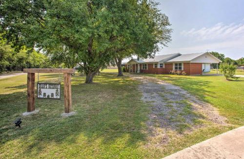 Sulphur Bluff Casa | Grans Getaway - Peaceful Texas Retreat