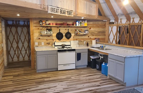 Essex Cabina | Great Bear Yurt - Off-Grid, Backcountry Experience - Between GNP & Bob Marshall