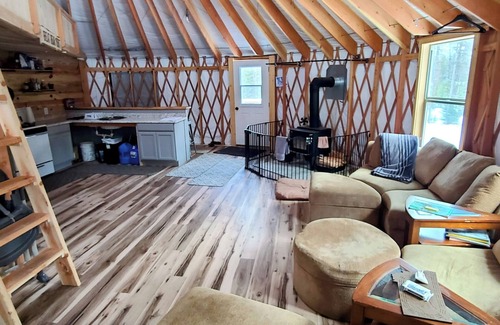 Essex Cabina | Great Bear Yurt - Off-Grid, Backcountry Experience - Between GNP & Bob Marshall
