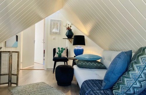 Alesund Casa | Great central apartment with view over water and church. 2 bedrooms.