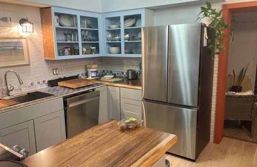 Palm River Estates Casa | Great condo on main level with beautiful backyard.