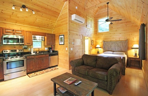 Bryson City Cabina | Great small cabin with hot tub