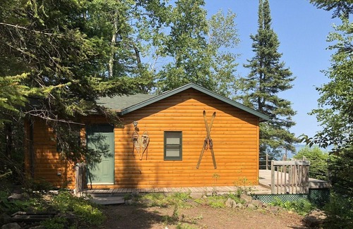 Two Harbors Cabina | Gran vista en el Lago Superior