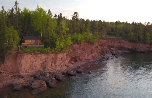 Two Harbors Cabina | Gran vista en el Lago Superior