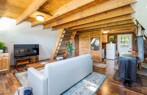 Berkeley Springs Cabina | Great Views! A-Frame w Hot Tub, Grill & Fire Pit