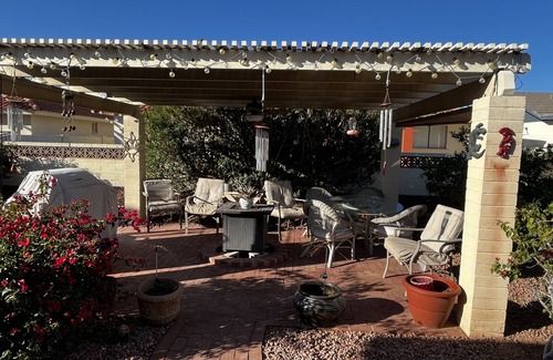 Sunland Village East Casa | Greco-Roman Holiday Home in Golf/Tennis Resort