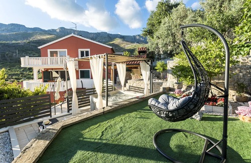 Zrnovnica Casa | "Jardín verde" **** casa de vacaciones relajante - apartamento