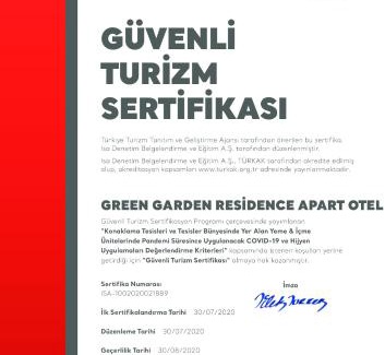 Alanya Apartamento | Green Garden Suites Hotel