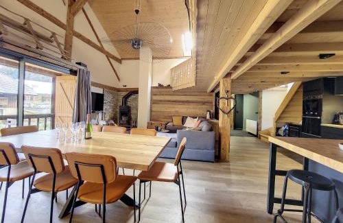Saint-Jean-dʼAulps Chalet De Esquí | Green Marmottes Chalet - 12 personnes - Pied des pistes - Saint Jean D Aulps