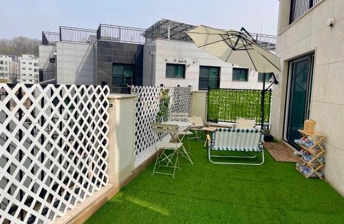 Ui-dong Apartamento | Greensol Stay#Cozy House #SEOUL# TERAS #3 rooms# 2bathrooms