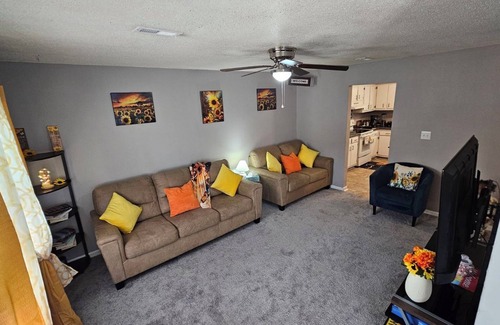 Greenville Apartamento | Greenville Retreat Centrally located sleeps 5 near ECU Stadium and Hospital