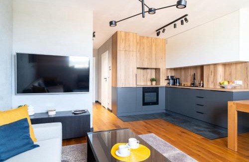 Biezanow - Prokocim Apartamento | Grey Wall Apartment Kraków