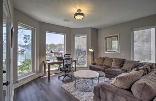 Walden on Lake Conroe Casa | Grills and Boat Dock Comfy Cove on Lake Conroe