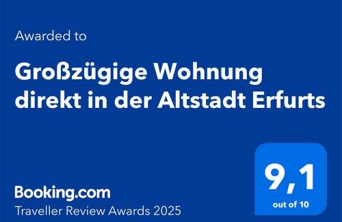 Erfurt Old Town Apartamento | Großzügige Wohnung direkt in der Altstadt Erfurts