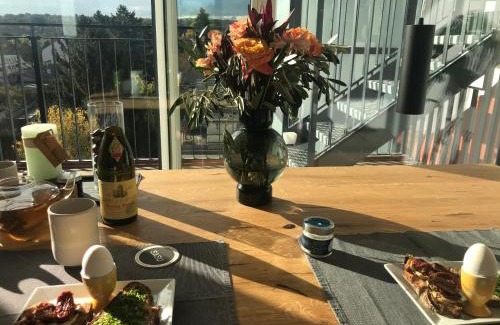 Penzing Apartamento | Großzügiges Dachterrassen-Appartment mit Klimaanlage und wunderbarem Ausblick über ganz Wien