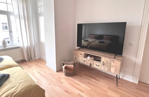 Lobervorstadt Apartamento | Großzügiges Familien Apartment am Kressepark, Wohnen in Einer Gründerhaus Villa