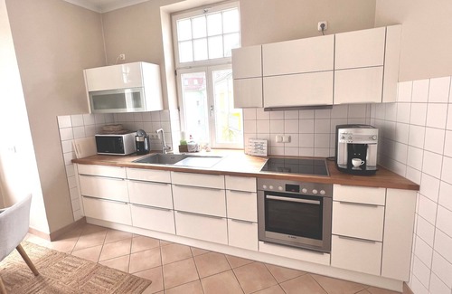 Lobervorstadt Apartamento | Großzügiges Familien Apartment am Kressepark, Wohnen in Einer Gründerhaus Villa