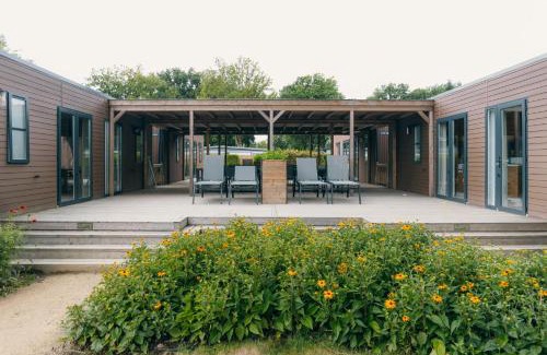Voorthuizen Casa | Groepsvakantie op de Veluwe – 4 losse lodges voor 24 personen op Vakantiepark De Boshoek