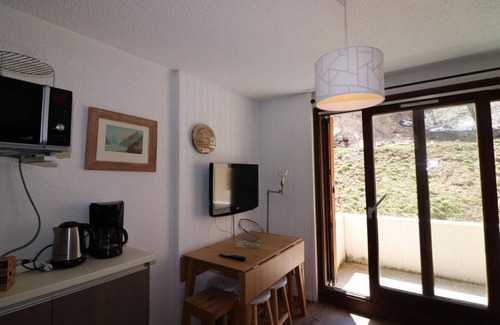 Les Boisses Apartamento | 100m from shops, Ground floor, balcony, tv, ski locker, 24m², Tignes