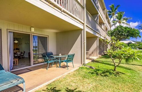 Ualapue Condominio | Ground-floor island getaway with ocean/mountain views, pool, & tennis courts