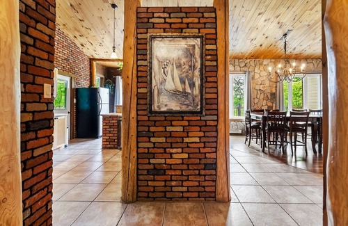 Saint-Faustin-Lac-Carre Cabaña | Disfruta el lujo! Cabaña de 6bdr frente al mar en Laurentides, Mont Tremblant.