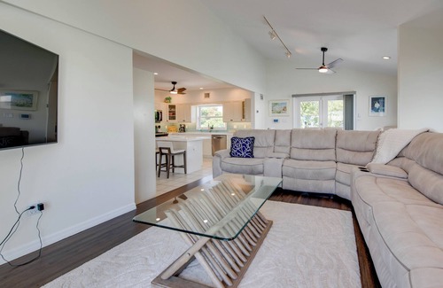 Cutthroat Harbor Estates Casa | Group Therapy Waterfront Keys Home – Pool, Tiki Hut, Dockage, & Monthly Rentals