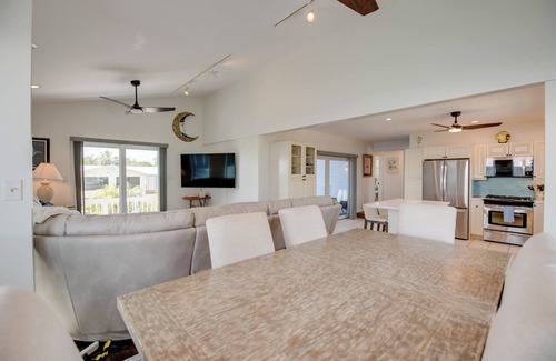 Cutthroat Harbor Estates Casa | Group Therapy Waterfront Keys Home – Pool, Tiki Hut, Dockage, & Monthly Rentals