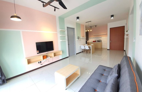 Kampung Bagan Dalam Condominio | Escapada familiar agradable 8 Pax | Butterworth |