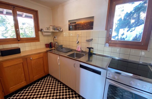Alpe des Chaux Chalet De Esquí | Gryon Villars: Pretty wooden chalet, 4 people, magnificent view, quiet area