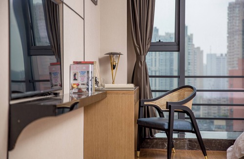 Yuexiu Apartamento | Guangzhou Wenhua International Apartment